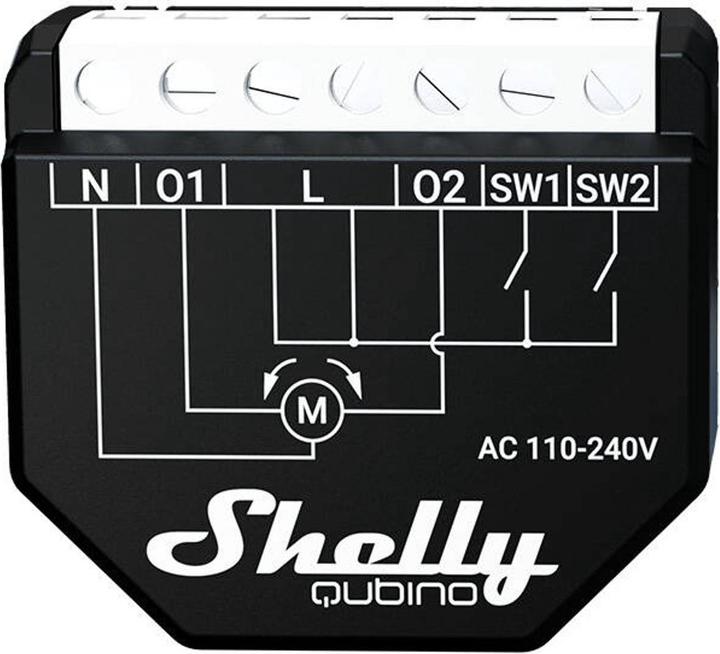 Actual product image Shelly Qubino Wave Shutter (Shutter actuator, Switch actuator)