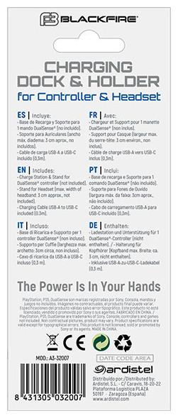 Produktbild Ardistel Charging Station Ps5 Dualsense (PS5)