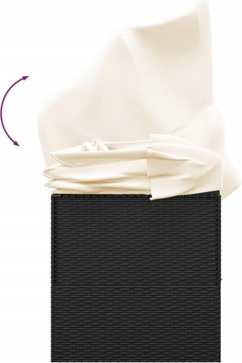 Produktbild vidaXL Outdoor Loungebett (58 cm)