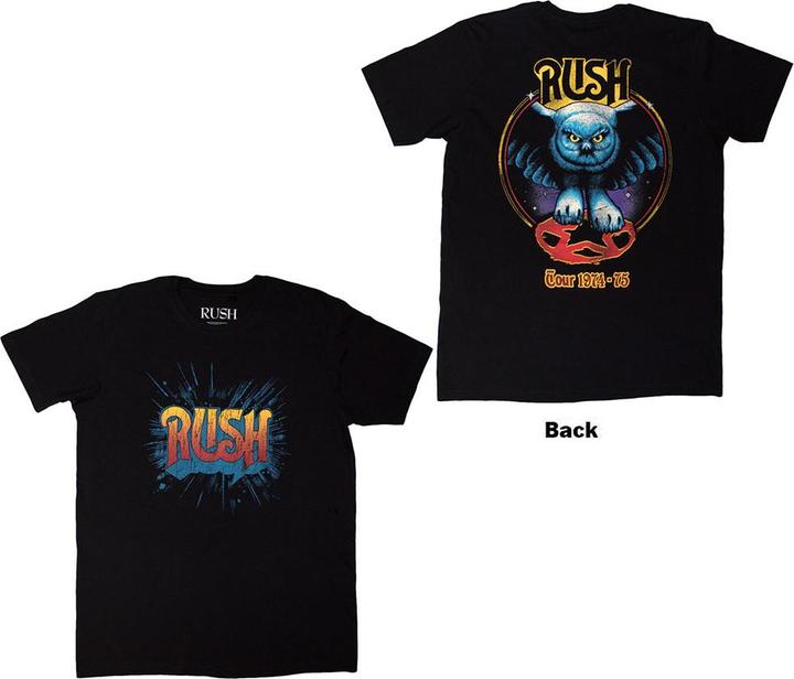 Produktbild Rush Tour 74-75 Back Print (S)