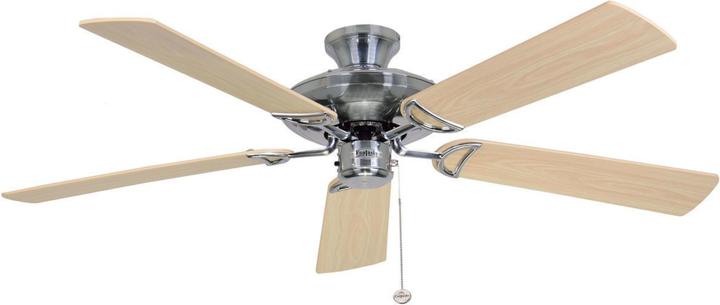 Produktbild Deckenventilator Riviera Stahl 132 cm mit Zugkette