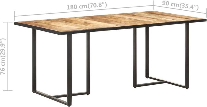 Immagine prodotto vidaXL Esstisch (180 x 90 x 76 cm)