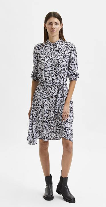 Image du produit Selected Mini-robe imprimée à manches longues (40)