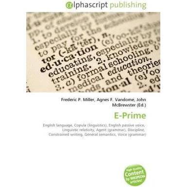 Thumbnail - E-Prime, Fachbücher von Agnes F. Vandome, Frederic P. Miller, John McBrewster