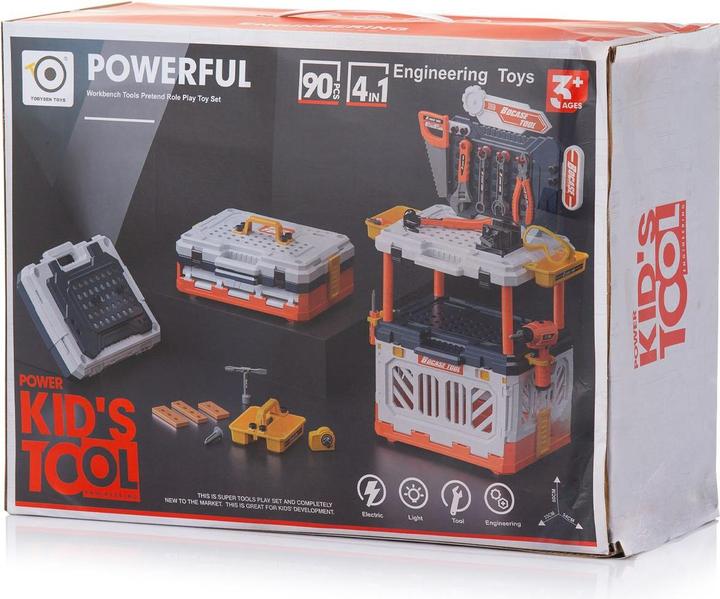 Actual product image Chipolino 4 in 1 children's workbench