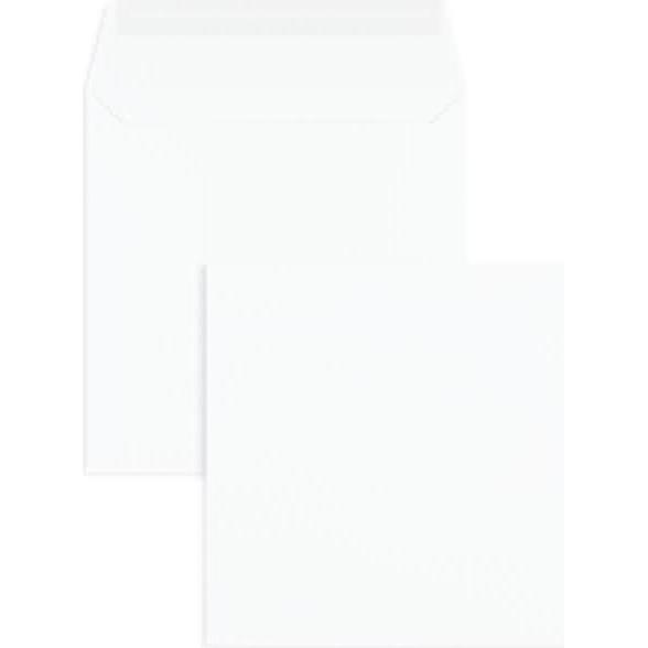 Thumbnail - Blanke, Briefumschlag, Briefumschläge 160x160mm 120g/qm haftklebend VE=100 Stück weiss (100 x)