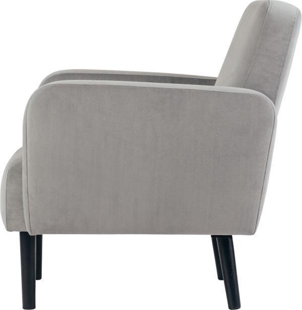 Actual product image Paperflow 2-seater sofa LISBOA grey black fabric (2 person sofa)