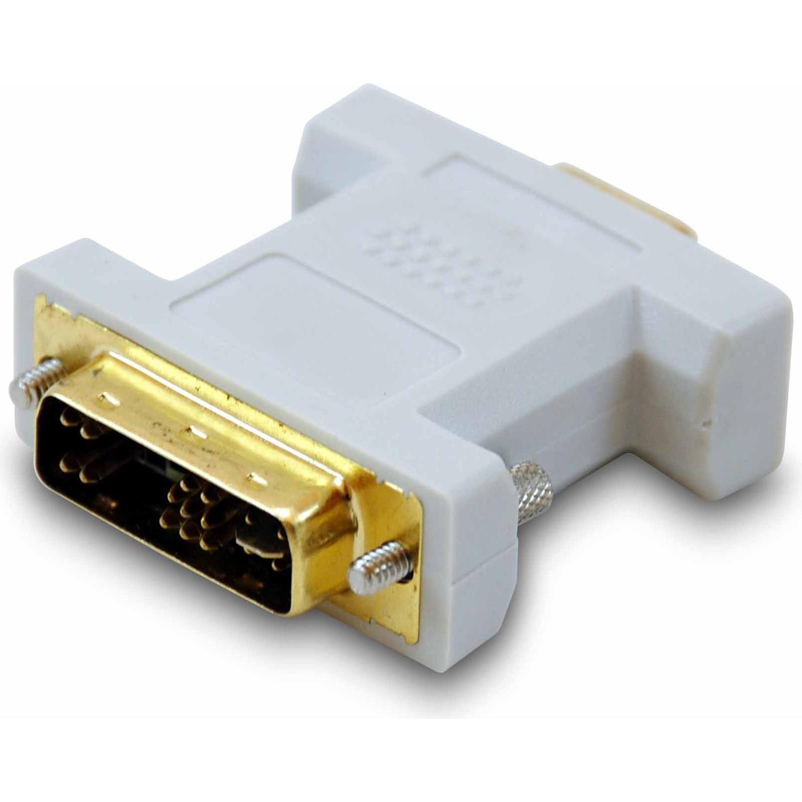 equip Adapter DVI Analog auf VGA 12+5/HDB15S/B beige (VGA, 4.50 cm), Data + Video Adapter, Beige