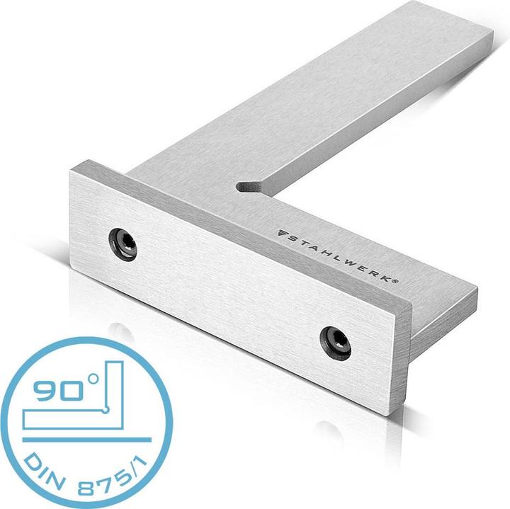 Actual product image Stahlwerk Stop bracket 90° 100 x 70 mm DIN 875/1 made of stainless steel