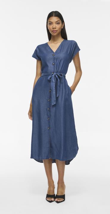 Produktbild Vila VIMAIA Kurzärmeliges Maxikleid (42)