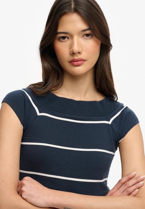 Produktbild Superdry Athletic Off Shoulder Muster-Top (XXS)