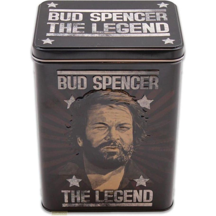Blechwaren Fabrik Braunschweig Bud Spencer Blechdose The Legend, Vorratsbehälter