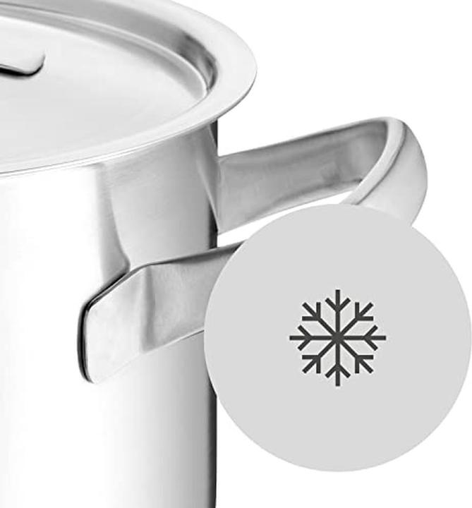 Produktbild WMF Bratentopf GOURMET PLUS Silberfarben (16 cm, Kochtopf, Bräter + Schmortopf, Edelstahl)