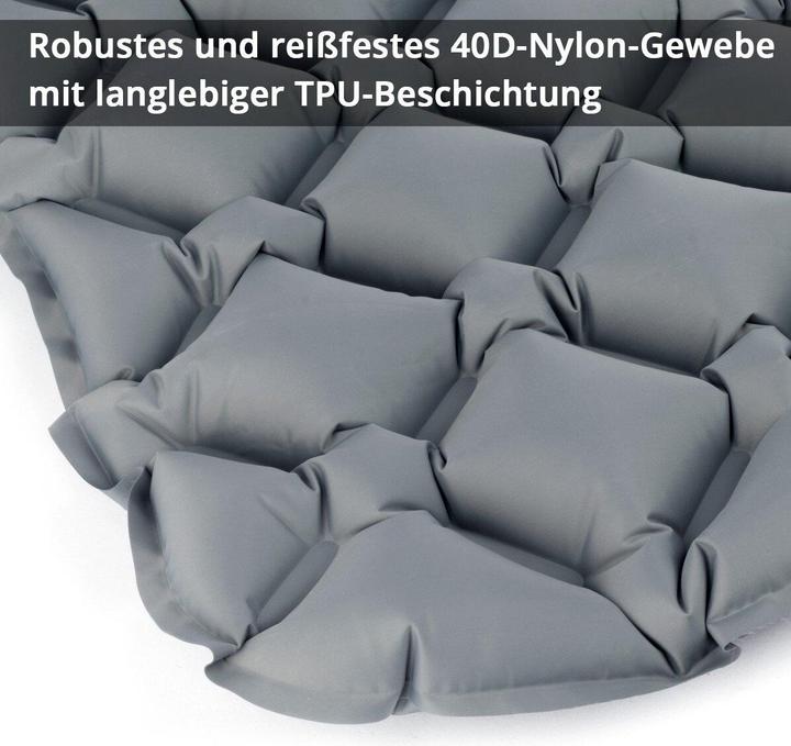 Actual product image Stahlwerk Air mattress LM-120 ST 190 x 120 cm Inflatable camping mattress