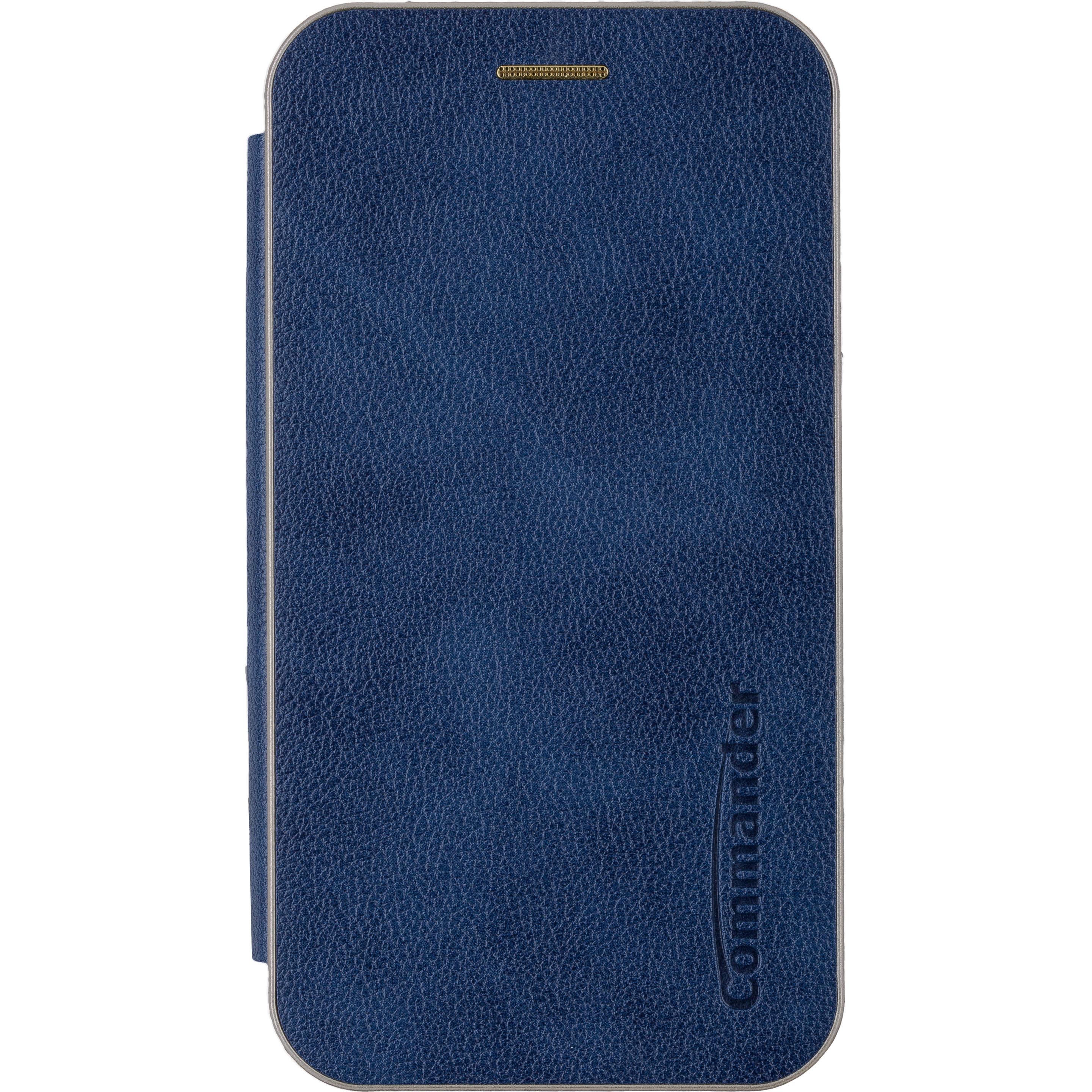 Peter Jäckel COMMANDER CURVE Book Case DELUXE für Google Pixel 7a Elegant Royal Blue (Google Pixel 7a), Smartphone Hülle...