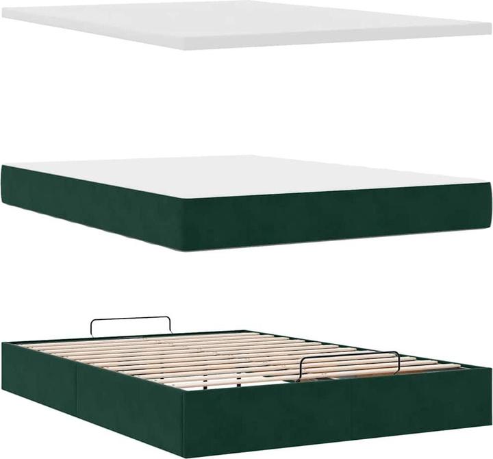 Produktbild vidaXL Ottoman-Bett (140 x 190 cm)