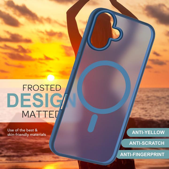 Actual product image Nalia Matte hybrid case with MagSafe function (Apple iPhone 16)