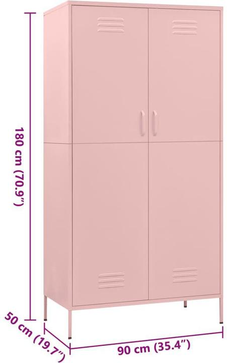 Immagine prodotto vidaXL Evsegniia (90 x 50 x 180 cm)