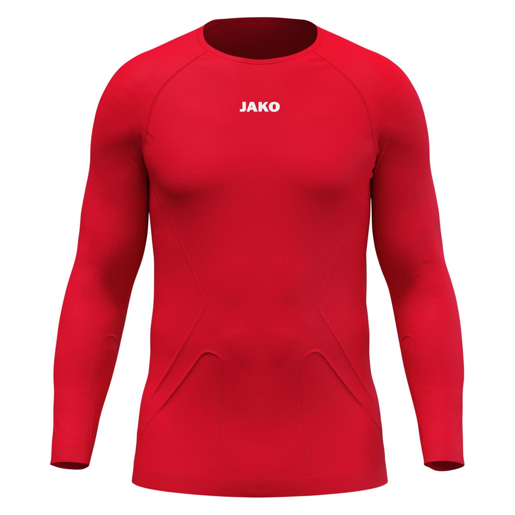 Jako, Unisex, Funktionsshirt, Longsleeve Lightweight (M), Rot, M