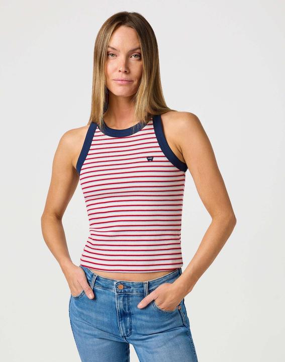 Actual product image Wrangler T-Shirt Ringer Tank (S)