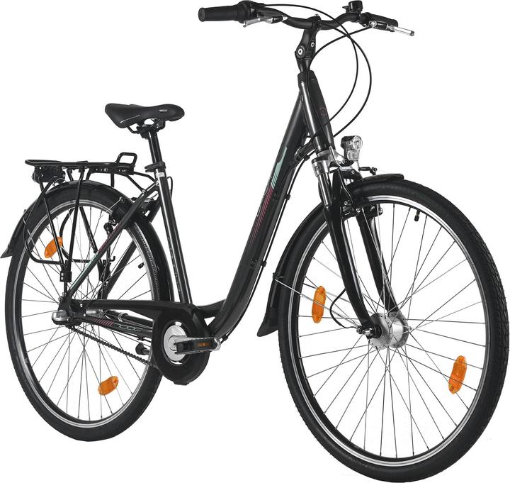 Damenrad 28" Padova Schwarz 3 Gänge RH 48 cm (48 cm)