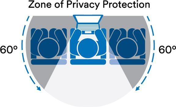 Actual product image 3M BPTAP003 Privacy filter. Apple iPad Pro 11 1-4 / Air 10.9 4-5 (10.87")