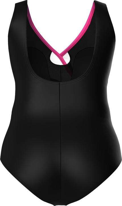 Actual product image Ulla Popken Ombre Wrap Look Swimsuit (56)