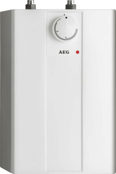 AEG Haustechnik low-pressure water heater Huz 5 Basis, 5-litre under-sink boiler, with plug