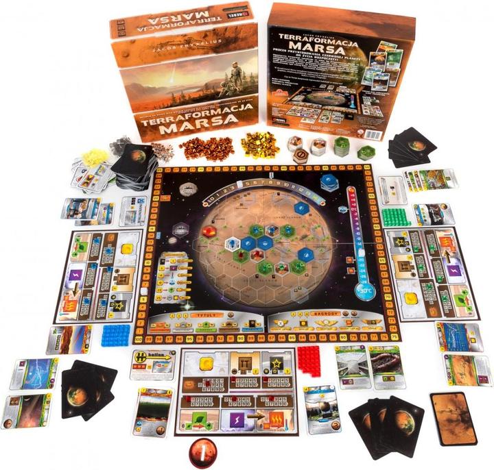 Actual product image Rebel Terraformacja Marsa. Gra planszowa (German, 1 - 5 Players)