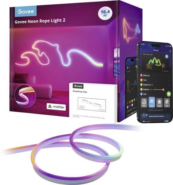 Produktbild Govee Neon Preinstalled Strip Light (Mehrfarbig, 500 cm, Indoor)