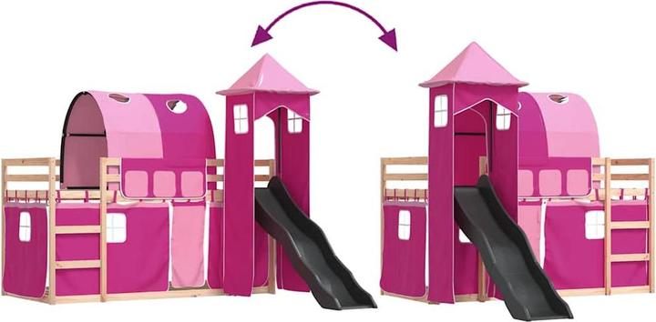 Produktbild vidaXL Etagenbett (90 x 190 cm)