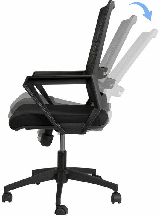 Produktbild Contini Bürostuhl WorkEase schwarz (41 - 48 cm)