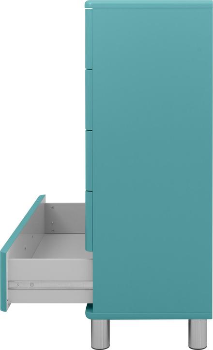 Produktbild tenzo Malibu Kommode Metall/Holzwerkstoff 86x41x111 cm (86 x 41 x 111 cm)