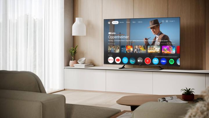 Actual product image Sharp 65HP6265E 4K UHD QLED Google TV 164 cm (65) (65", QLED, 2025)