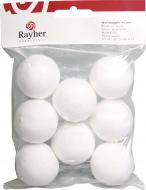 Rayher Wattekugeln, weiss, 8 Stück