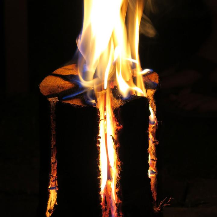 Actual product image Natura Punto Set of 2 Swedish fires, Finnish torch tree torch for the garden, 12 x 18 cm