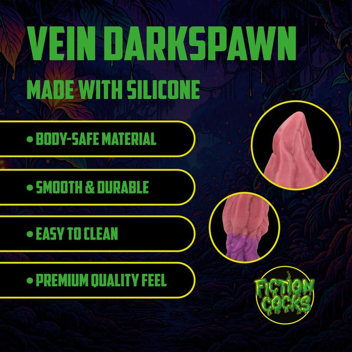 Produktbild Ouch! Vein Darkspawn - Silicone Butt Plug - Purple