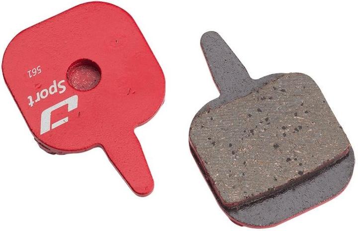 Actual product image Jagwire Brake pads Sport Semi Metallic Red (Tektro, Semi-metallic)