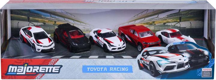 Actual product image Majorette Toyota Racing 5 Pieces Giftpack