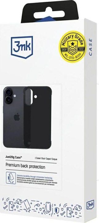 Produktbild 3MK Etui Just20g Matt Case do iPhone 16 Plus (Apple iPhone 16 Plus)