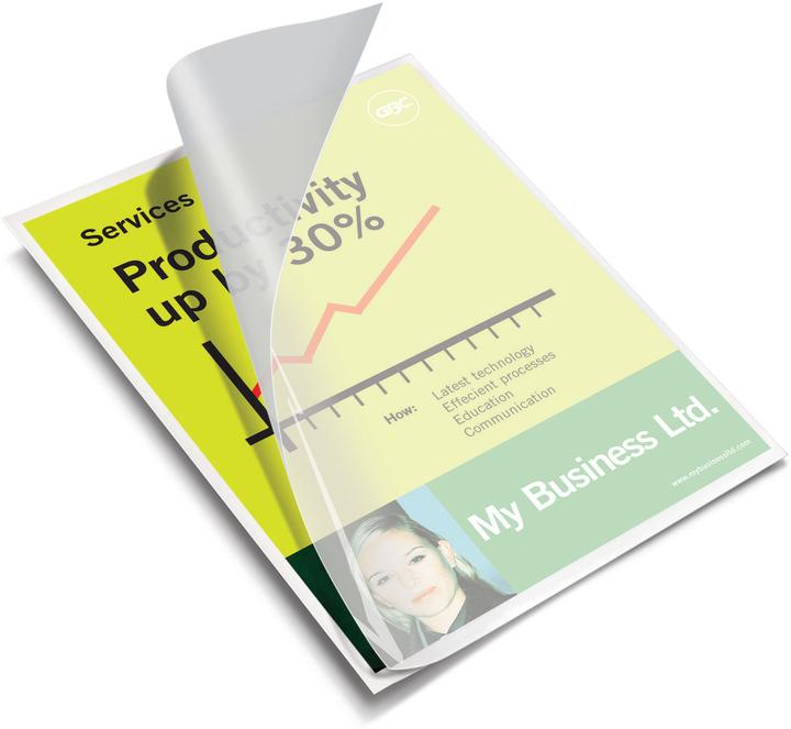 Actual product image GBC Laminating films in premium quality (A4, 100 Piece, 80 µm)