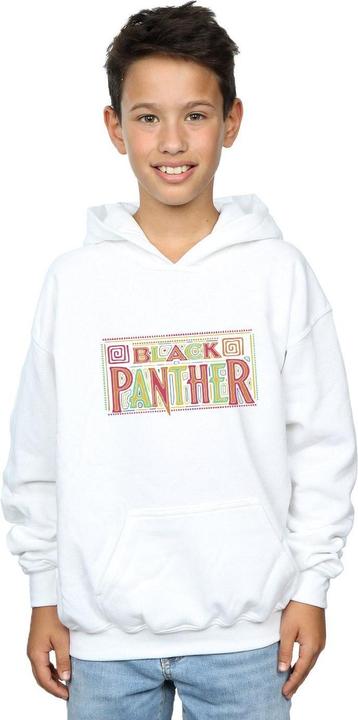 Image du produit - Sweat à capuche BLACK PANTHER TRIBAL LOGO - Garçon (128)