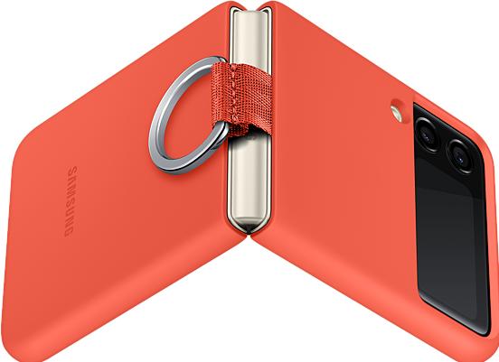 Immagine prodotto Samsung Custodia in silicone con anello (Samsung Galaxy Z Flip3)
