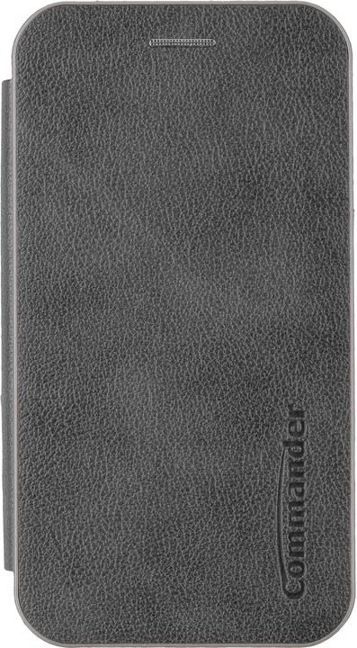 Actual product image Peter Jäckel COMMANDER CURVE Book Case DELUXE for Samsung A55 5G Elegant Royal Dark Gray (Samsung Galaxy A55)
