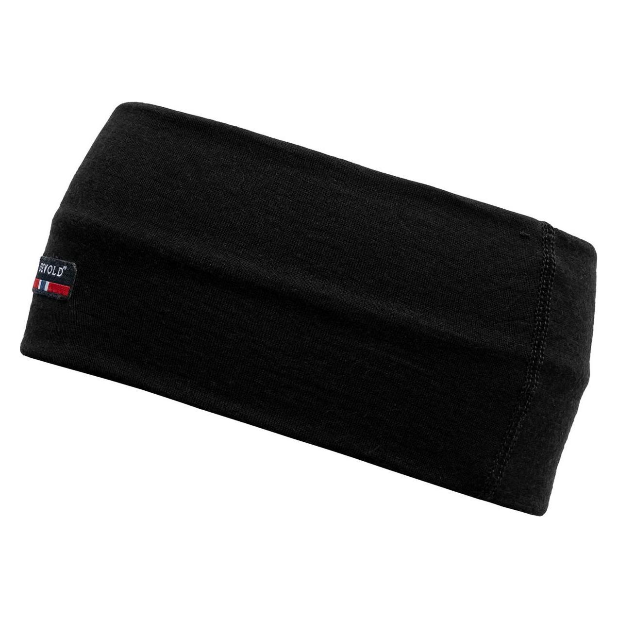 Devold, Unisex, Stirnband, Breeze Headband, Schwarz