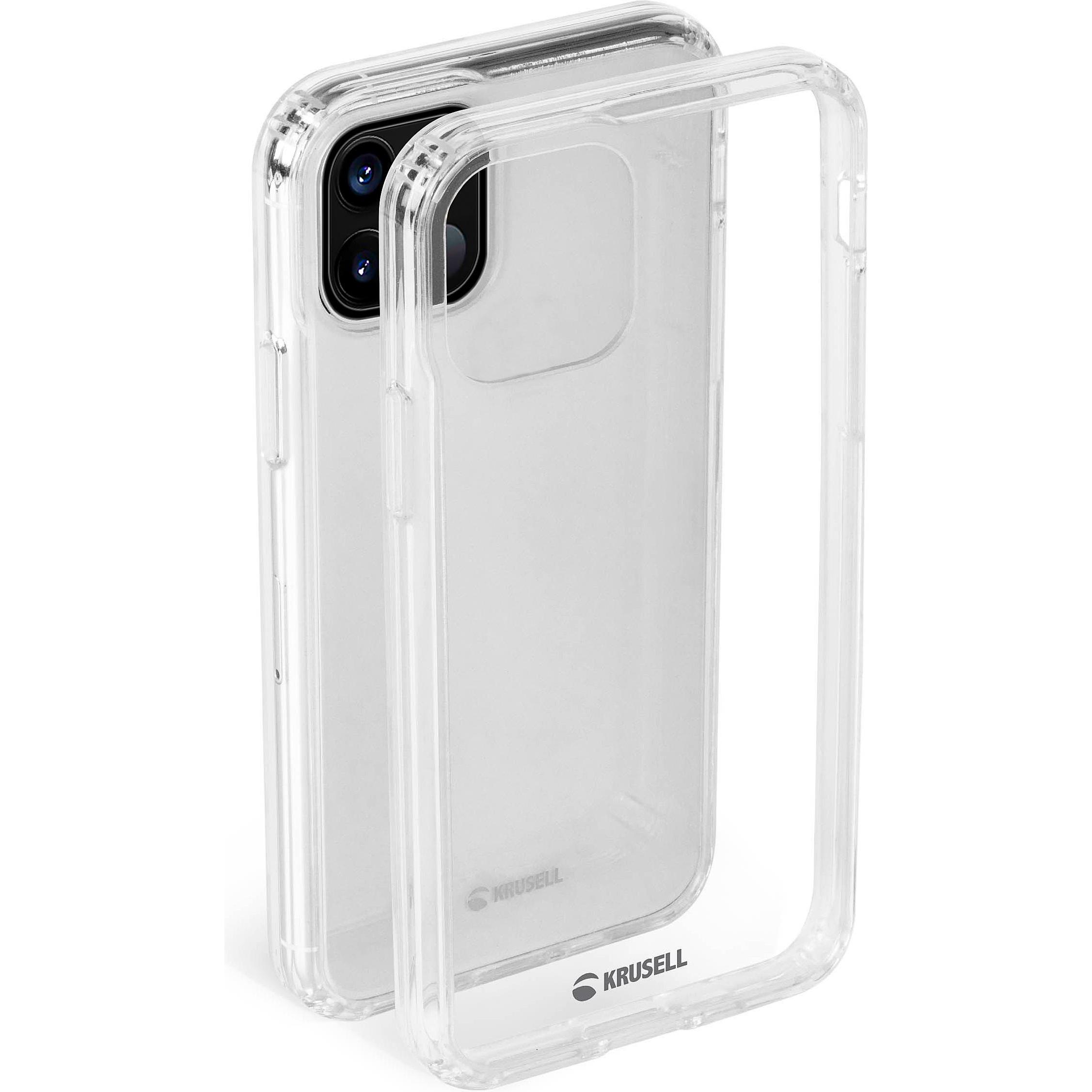 Krusell HardCover Apple iPhone 12 mini transparent (Apple iPhone 12 mini), Smartphone Hülle, Transparent