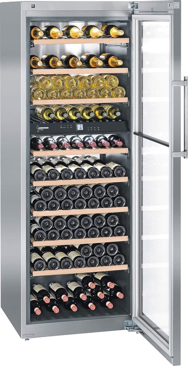 Liebherr WTes 5972 Vinidor Freestanding Stainless Steel 211 Bottle(s)
