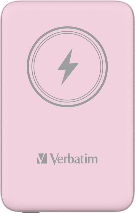 Image du produit Verbatim Charge 'n' Go Magnetic Wireless Powerbank 10.000mAh rose (10000 mAh, 20 W, 37000 Wh)