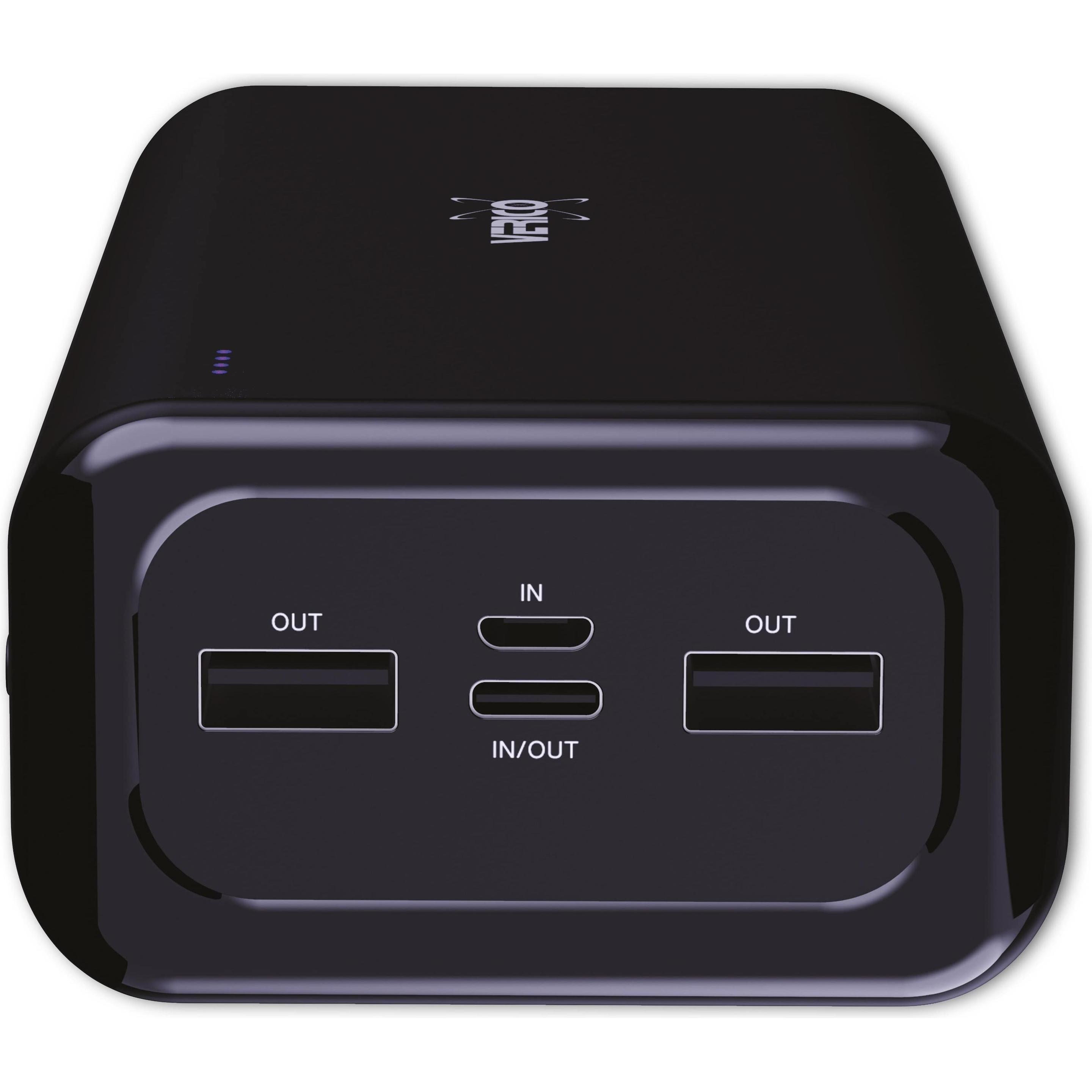 Thumbnail - Verico Power Pro PD (30000 mAh, 22.50 W, 111 Wh), Powerbank, Schwarz