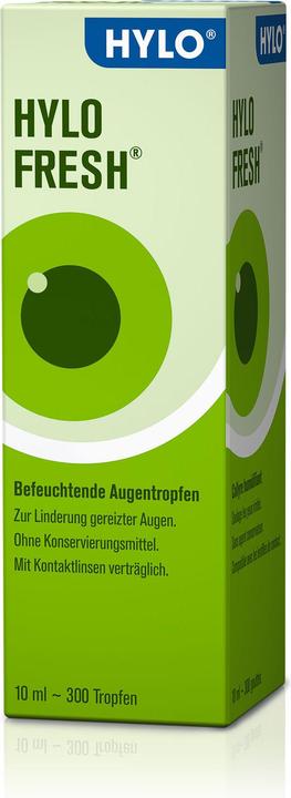 Image du produit HYLO Fresh (10 ml, 10 ml stérile, solution sans phosphate pour l'application sur l'oeil)
